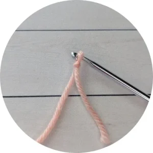 Chain Stitch: Start with a slip knot