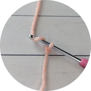 Chain Stitch: Repeat yarn over