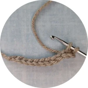 Single Crochet: Yarn Over and Pull Through