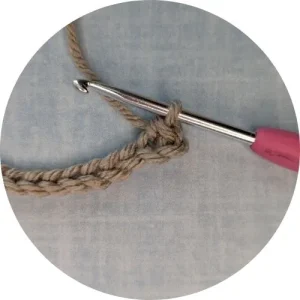 Single Crochet: Yarn Over and Pull Through